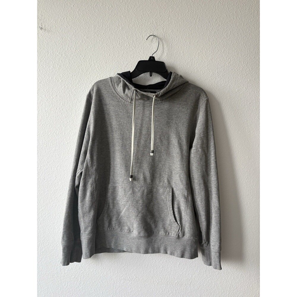 Autark Men’s Gray Hooded Sweater, Size XL